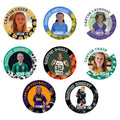 Personalized Sports Photo Pinback Buttons - 2.25” or 3”