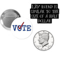 Custom Pinback Button - include words or images or both - 1.25”, 2.25” or 3”