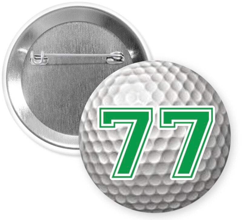Personalized Sports Team Pinback Button - 2.25” or 3”